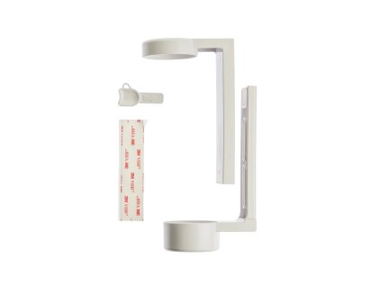 Selbstklebender Halter für CySoap-Spender 360 ml, weiß