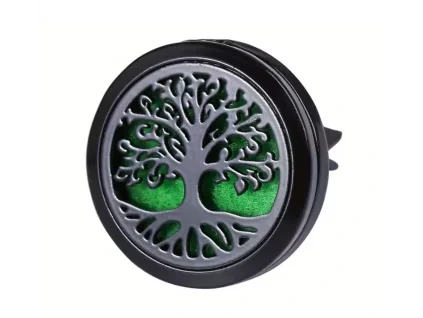 Auto-Diffusor für ätherische Öle BAUM DES LEBENS schwarz