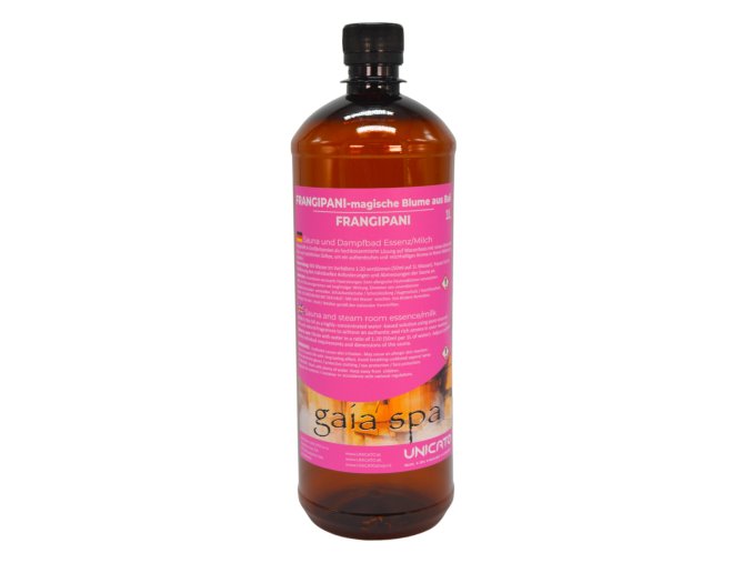 Sauna Essenz 1L FRANGIPANI – magische Blume aus BALI – GAIA SPA