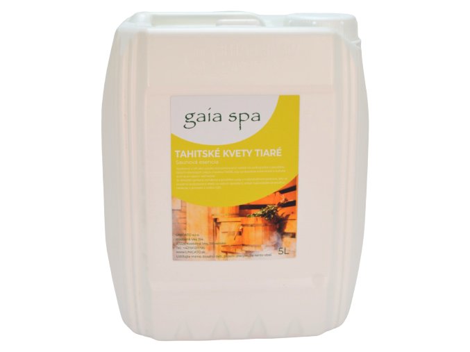 Sauna Essenz 5L TAHITIANISCHE TIARÉ-BLUMEN - GAIA SPA