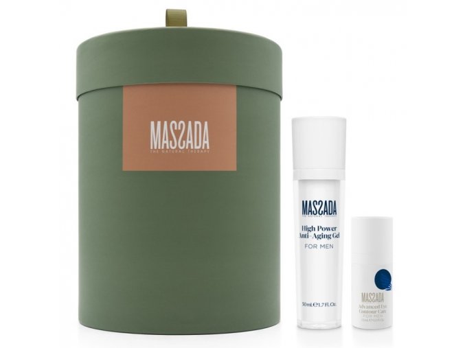 Geschenkverpackung MASSADA - Kosmetik für Männer (50ml + 15ml)