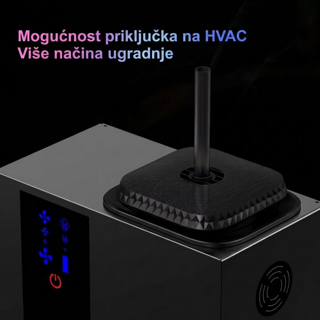 Difuzijski poklopac TORI A300 sa spajanjem cijevi na ventilaciju