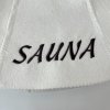 Kapa za saunu - bijela