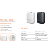 Difuzor PEARL A320 bijeli, zidni (do 200m2)