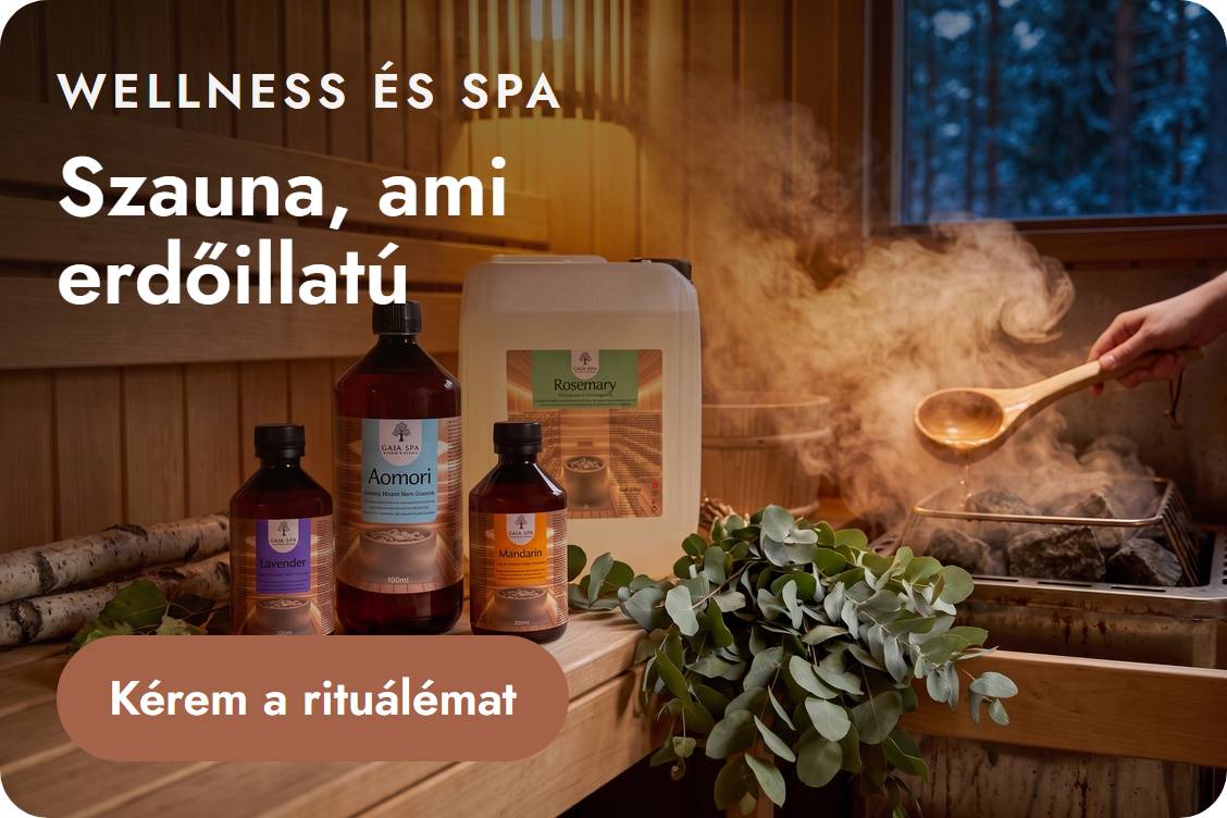 Szauna, ami erdőillatú – wellness és spa