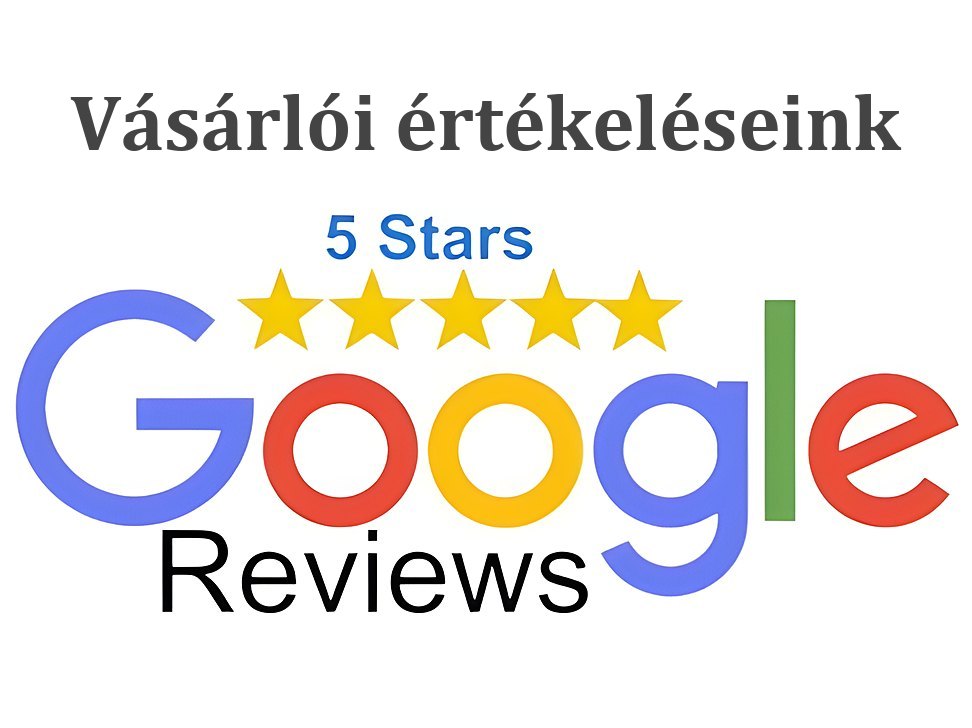 Vásárlói értékeléseink a Google-on