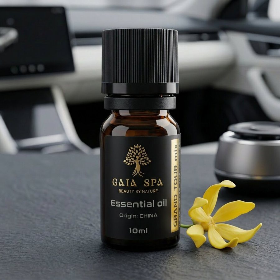 Aromaterápiás autós illóolaj-keverék Nagy utazás (GRAND TOUR) GAIA SPA 10 ml