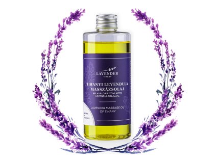 Masszázsolaj 250ml LAVENDER TIHANY