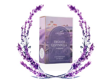 Szappan dobozban 100g LAVENDER TIHANY