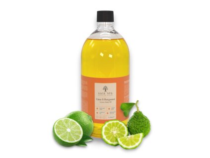 Testmasszázsolaj Lime és Bergamott (Lime & Bergamot) - GAIA SPA