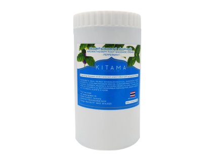 Masszázskrém Menta testre és lábra KITAMA 1kg