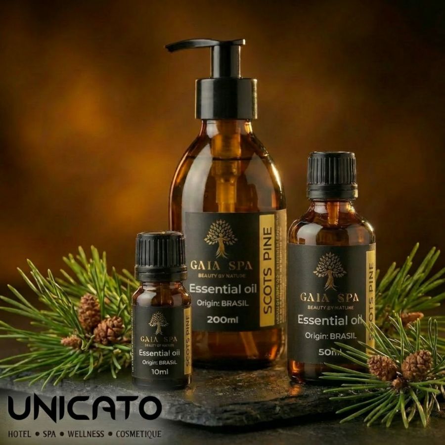 Olio essenziale Pino silvestre GAIA SPA 10 ml, 50 ml e 200 ml