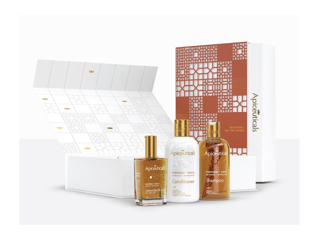 PROPOWAX Apiceuticals Antioxidant Antipollution gift set haircare 1