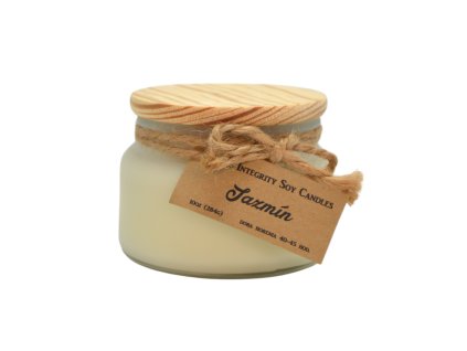 Candela profumata alla soia al gelsomino (JASMINE), 10 oz (284 g)