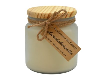 Candela profumata alla soia LAVENDER FIELDS da 16 oz (486 g)