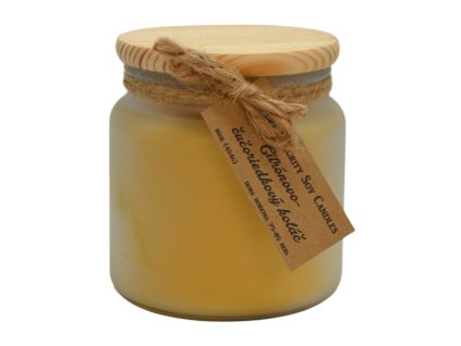 Candela profumata alla soia TORTA AL LIMONE E MIRTILLI 16 oz (454 g)