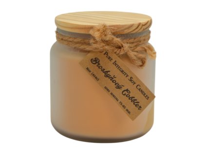 Candela profumata alla soia PEACH COBBLER da 16 oz (454 g)