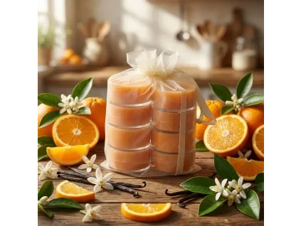 Tealights ARANCIA (ORANGE VANILLA) 12 pezzi