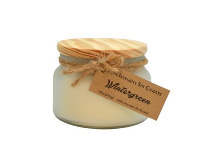 Candela profumata alla soia WINTERGREEN 10 oz (284 g)