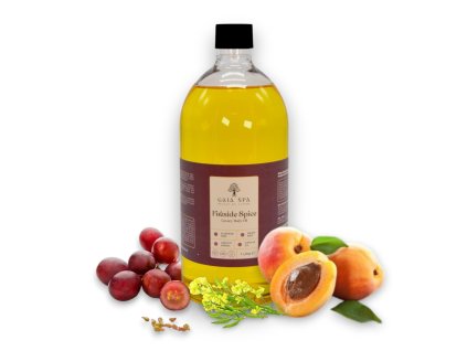 Telový masážny olej Fireside Spice - GAIA SPA (Objem 1000ml)