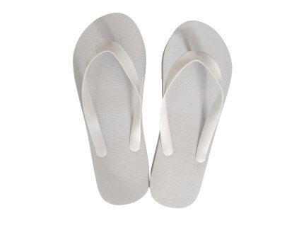 White Flip Flap slipper Photoroom