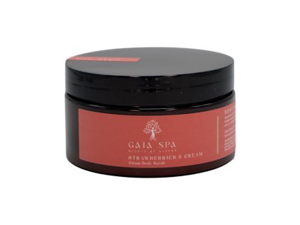 Scrub corpo Fragole e Panna 200ml - GAIA SPA