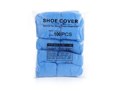 ricarica da 100 pezzi di copriscarpe universali usa e getta