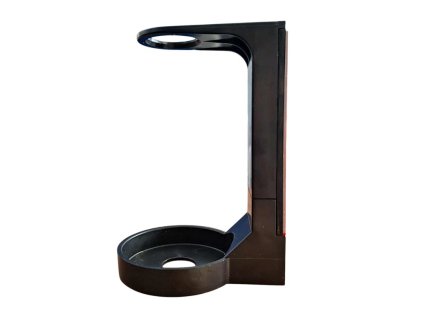 Supporto magnetico TIGRIS per dispenser a pompa, nero