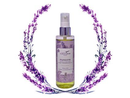 Olio da massaggio curativo per il dolore 100ml LAVENDER TIHANY