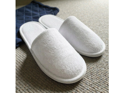 Ciabatte da hotel HS6 TERRY ECO PACK, punta chiusa