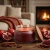 Candela profumata alla soia POMEGRANATE SPICE 10 oz (284 g)