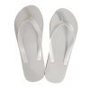 White Flip Flap slipper Photoroom