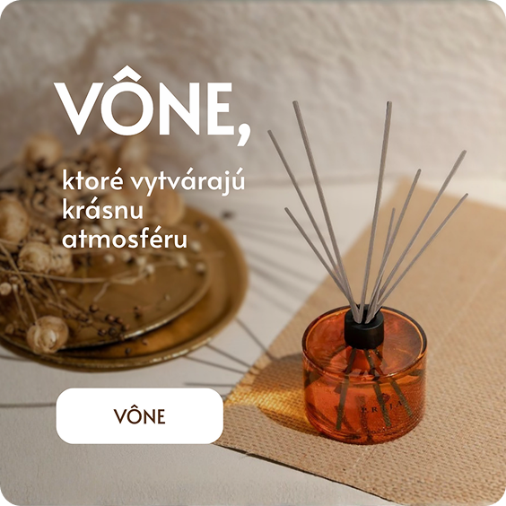 Vône, ktoré vytvárajú krásnu atmosféru