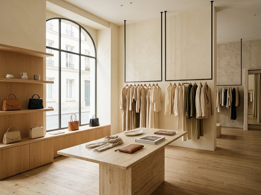 Vonný olej TÈ SENCHA-71 do difuzéru: butik a showroom