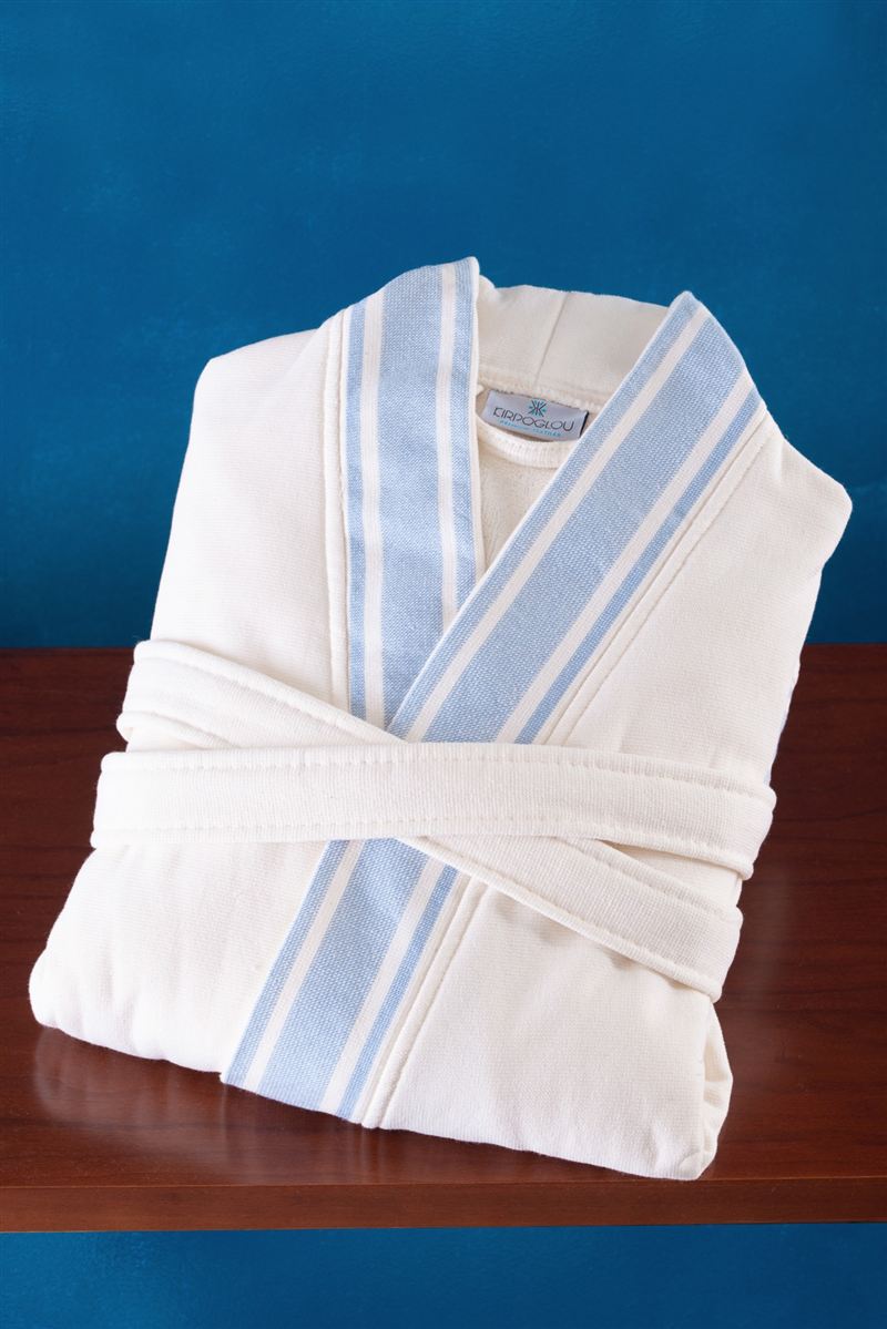 Ogrtač AMMOS KIMONO Light blue