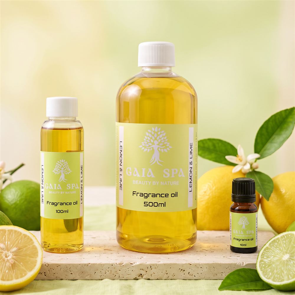 Vonný olej Citron a limetka (Lemon & Lime) GAIA SPA – 10 ml, 100 ml a 500 ml