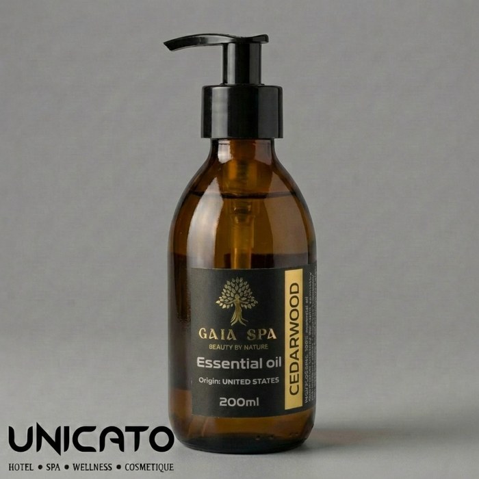GAIA SPA Cédrové drevo 200 ml s pumpičkou