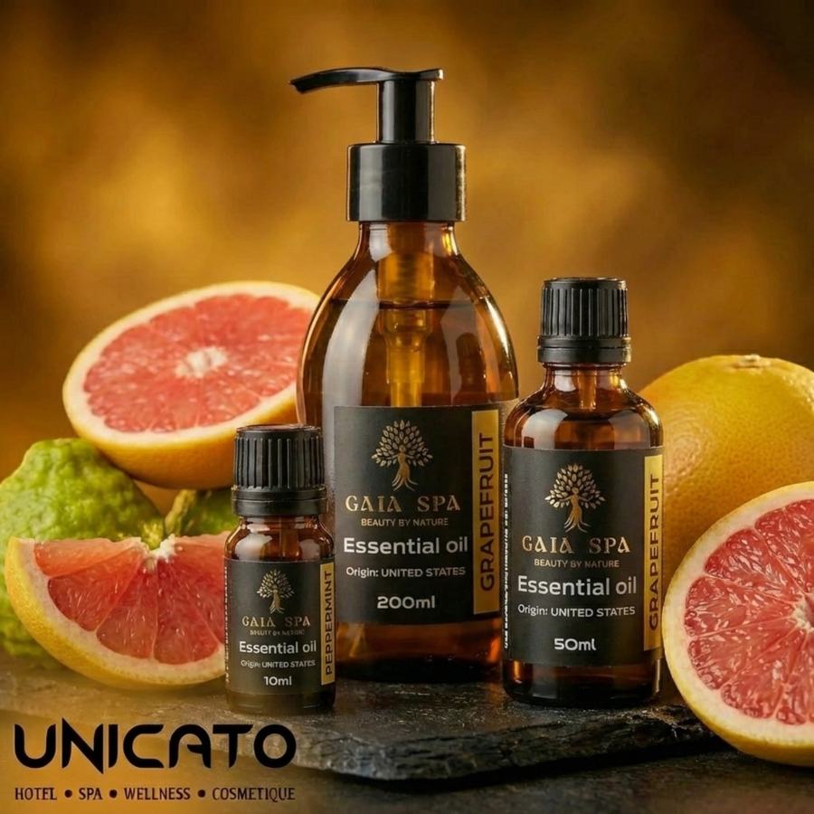 Esenciálny olej Grep GAIA SPA 10 ml, 50 ml a 200 ml