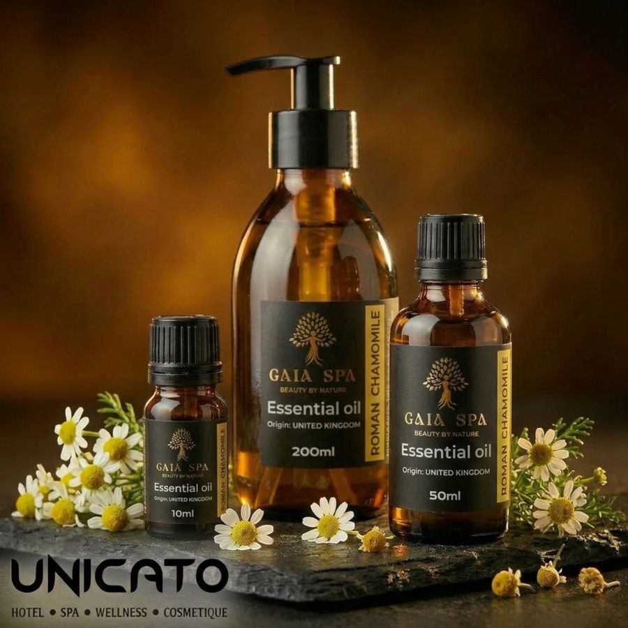 Esenciálny olej Rímska kamilka GAIA SPA 10 ml, 50 ml a 200 ml