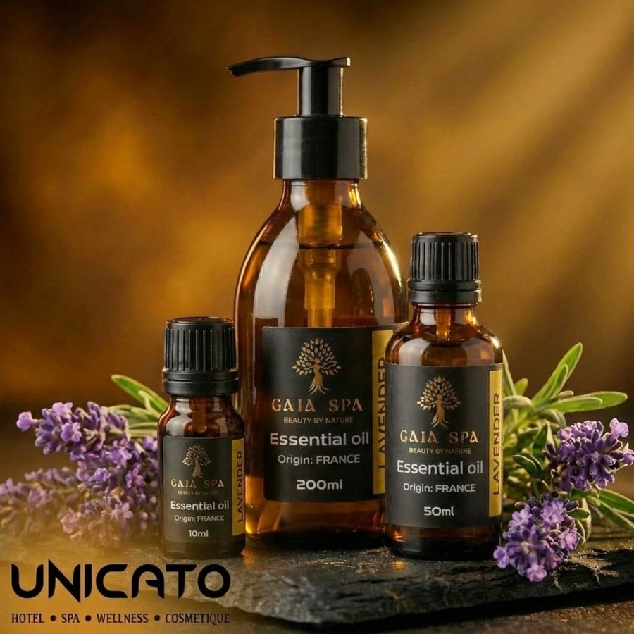 Esenciálny olej Levanduľa GAIA SPA 10 ml, 50 ml a 200 ml