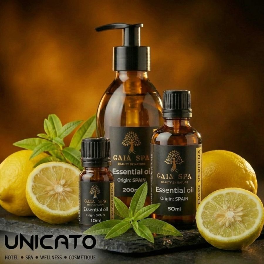 Esenciálny olej Citrónová verbena GAIA SPA 10 ml, 50 ml a 200 ml
