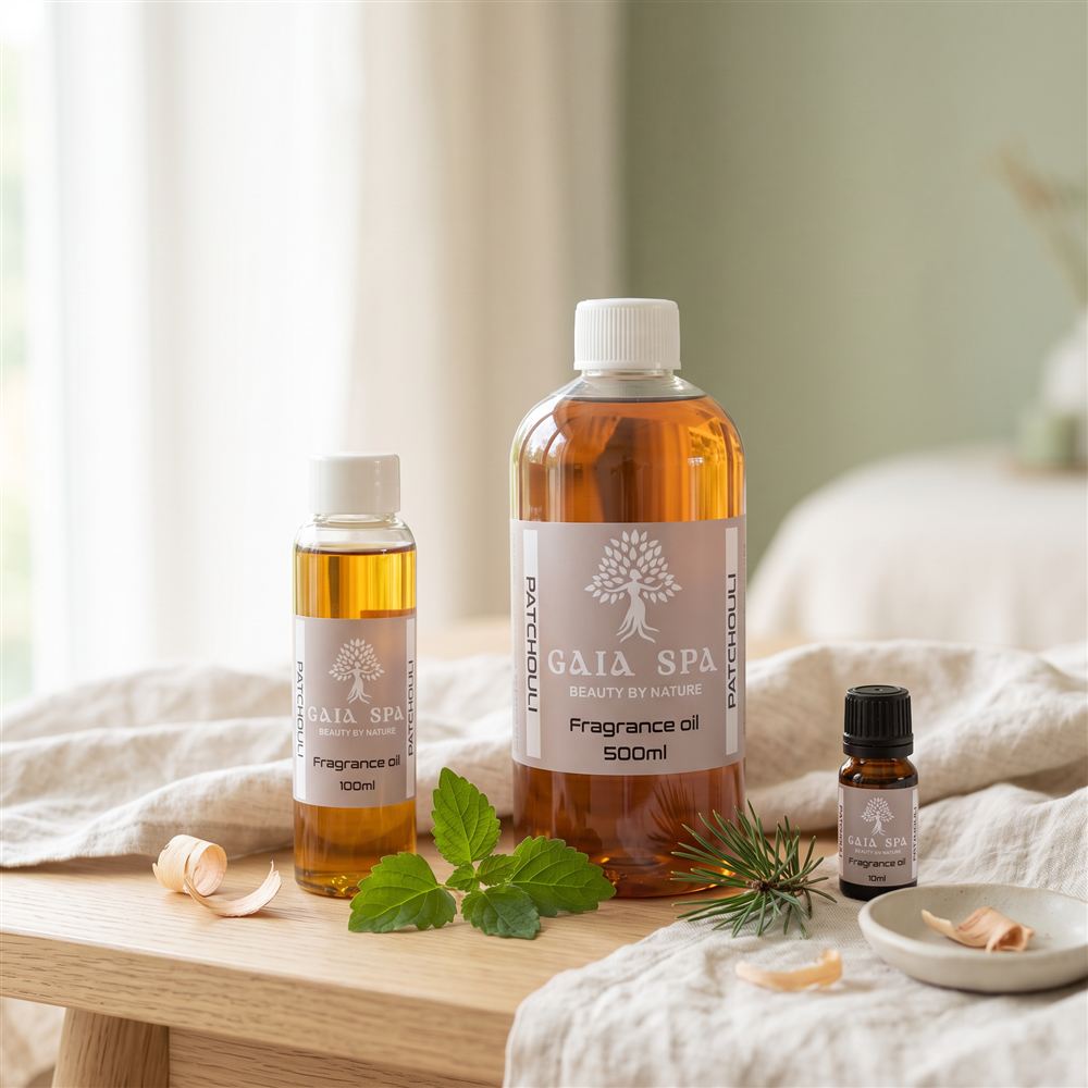 Vonný olej Pačuli (Patchouli) GAIA SPA – 10 ml, 100 ml a 500 ml