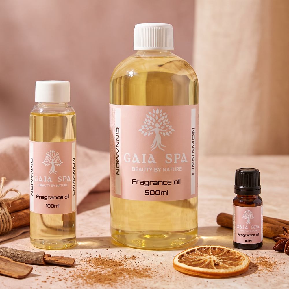 Vonný olej Škorica (Cinnamon) GAIA SPA – 10 ml, 100 ml a 500 ml