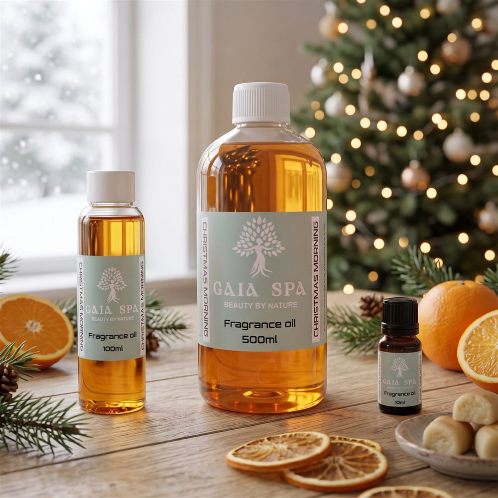Vonný olej Vianočné ráno (Christmas Morning) GAIA SPA – 10 ml, 100 ml a 500 ml