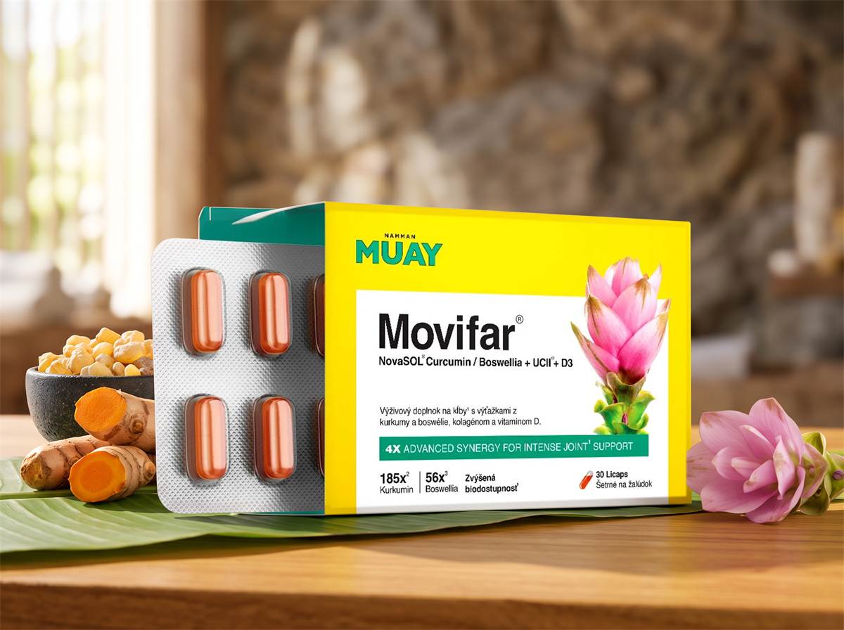 Movifar Namman Muay 30 kapsúl – výživový doplnok na kĺby
