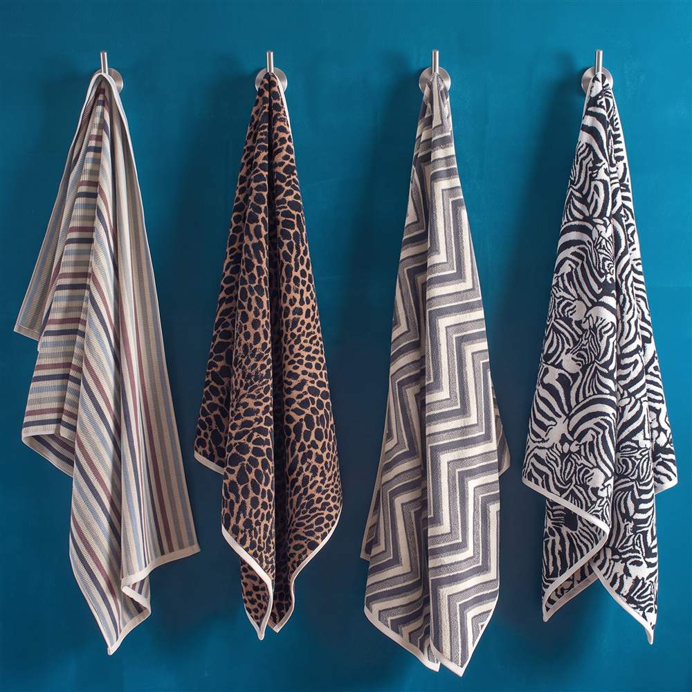 Osušky BEACH SPECIAL – vzory KASHMIR, LEOPARD, MISSION, ZEBRA