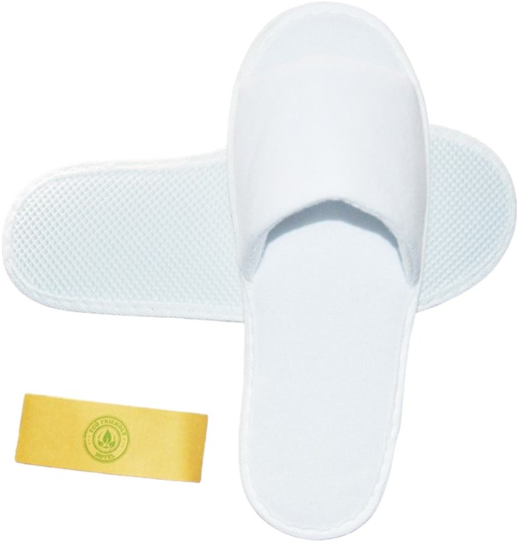Pantofle HS11 POLYESTER SOFT s otevřenou špičkou shora – náhled loga