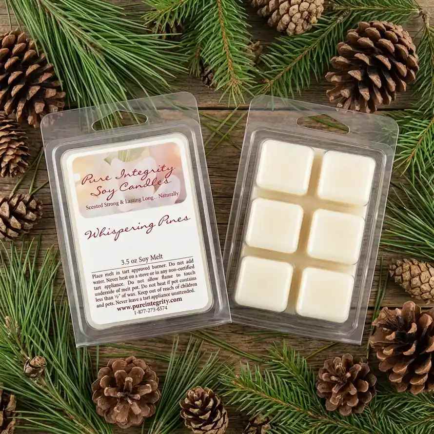 Šapućući borovi – mirisni sojin vosak 3,5 oz