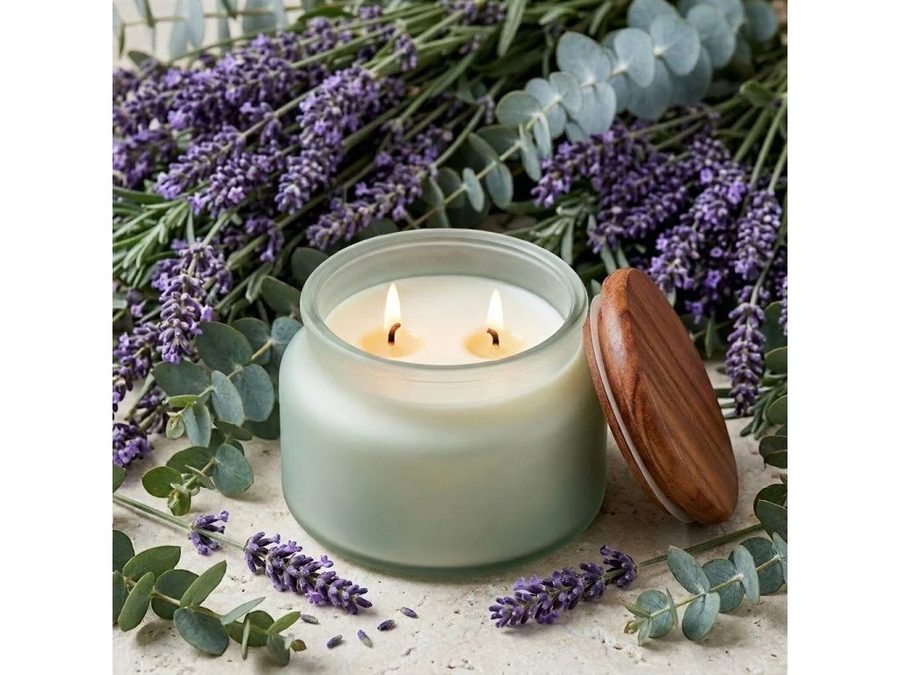 Eukaliptus & lavanda – sojina svijeća 10 oz