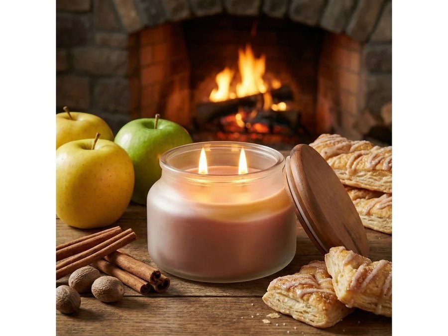 Jablková štrúdľa – sójová sviečka 10 oz